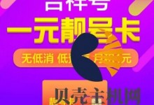 京东通信:吉祥卡,1元月租,电信网络,有大量靓号-贝壳主机网