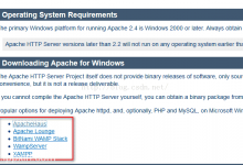 Win7安装和配置Apache2.4服务器的详细方法-贝壳主机网